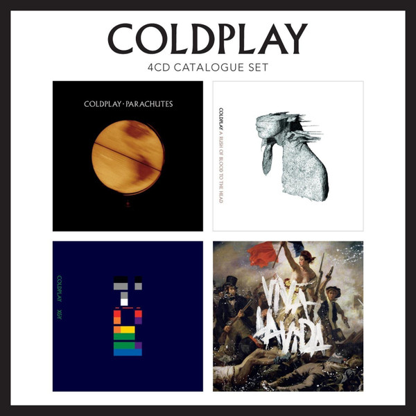 COLDPLAY "4 CD Catalogue Set"