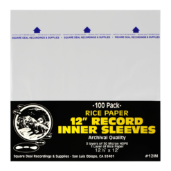 Paquete de 100 fundas internas antiestaticas para vinilos