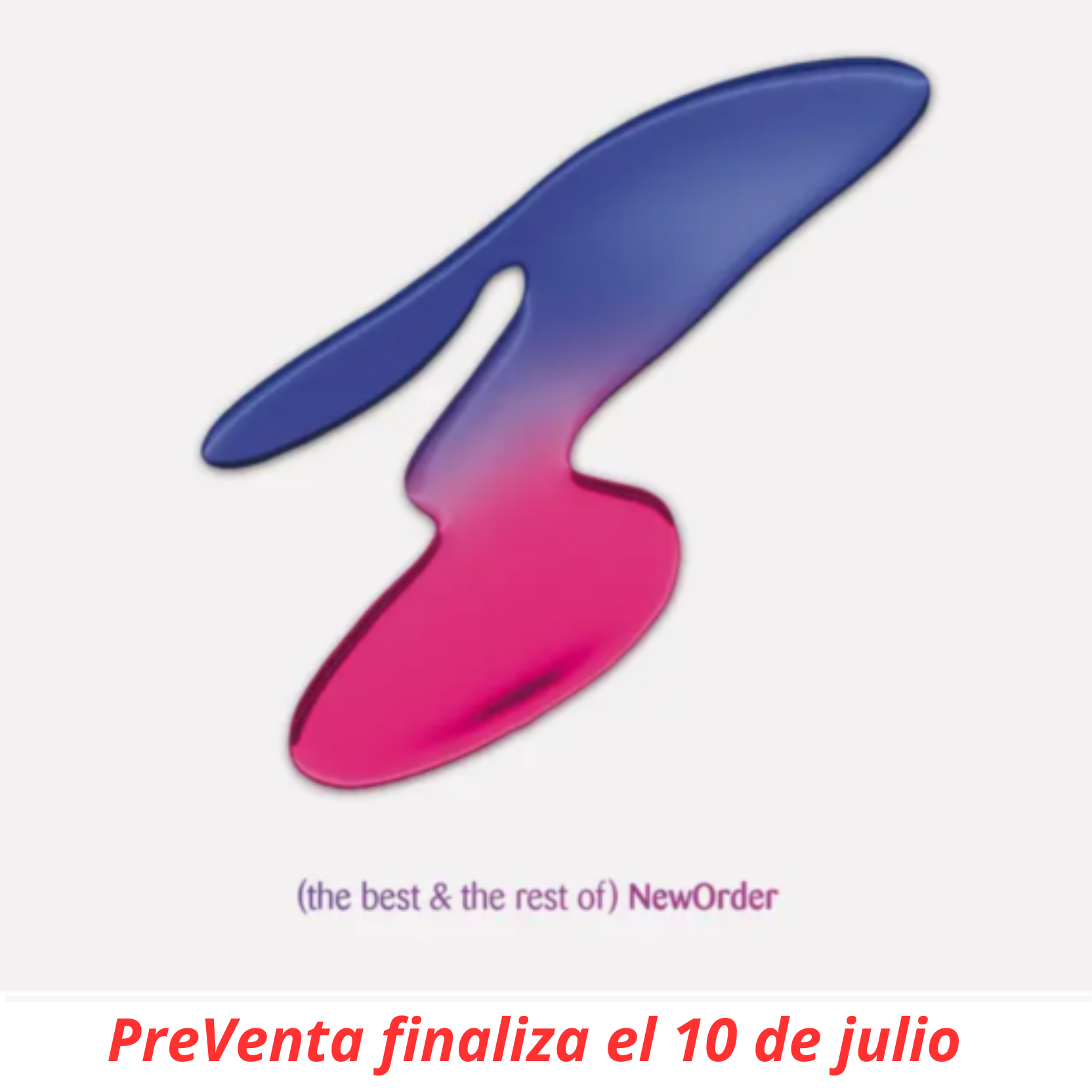 NEW ORDER "(The Best & The Rest Of) New Order